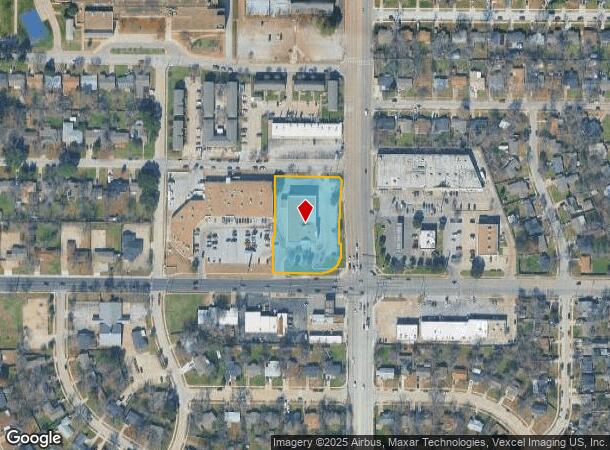  831 E Park Row Dr, Arlington, TX Parcel Map