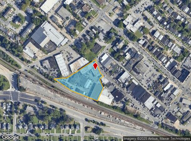  5250 Fairlawn Ave, Baltimore, MD Parcel Map