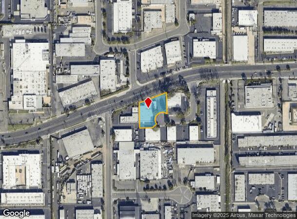 3140 W Warner Ave, Santa Ana, CA Parcel Map