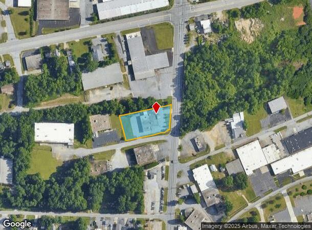  2016 W Green Dr, High Point, NC Parcel Map