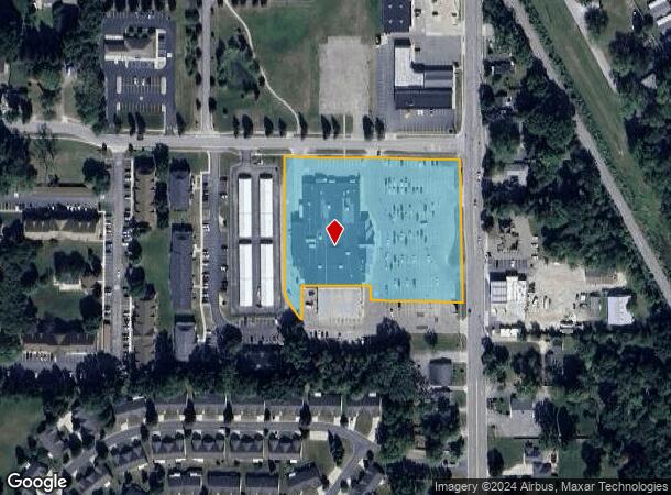  710 S Mill St, Clio, MI Parcel Map