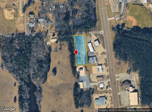  1804 Baseball Loop, Diana, TX Parcel Map