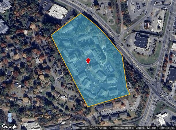  3151 Berry Ln, Roanoke, VA Parcel Map