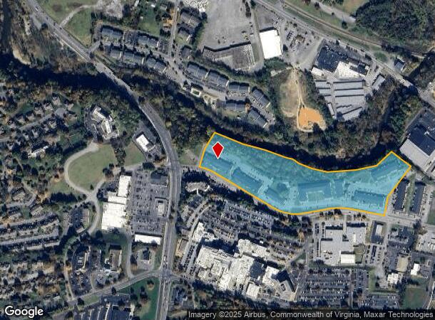 1727 Braeburn Dr, Salem, VA Parcel Map