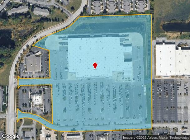 9500 E Us Highway 36, Avon, IN Parcel Map