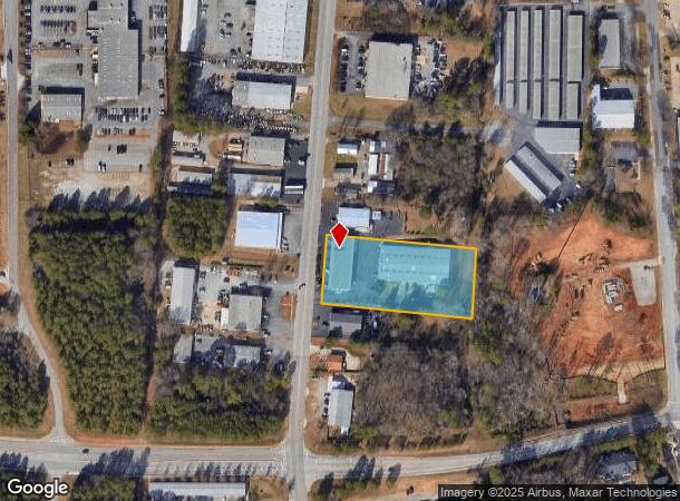  165 Commerce Blvd, Athens, GA Parcel Map