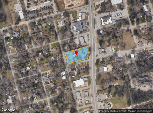1401 N Frazier St, Conroe, TX Parcel Map