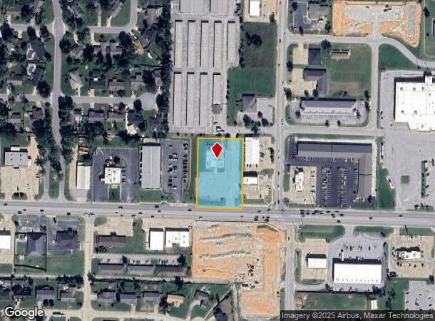  2701 W Walnut St, Rogers, AR Parcel Map