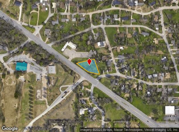  4251 Mitchell Blvd, Fort Worth, TX Parcel Map