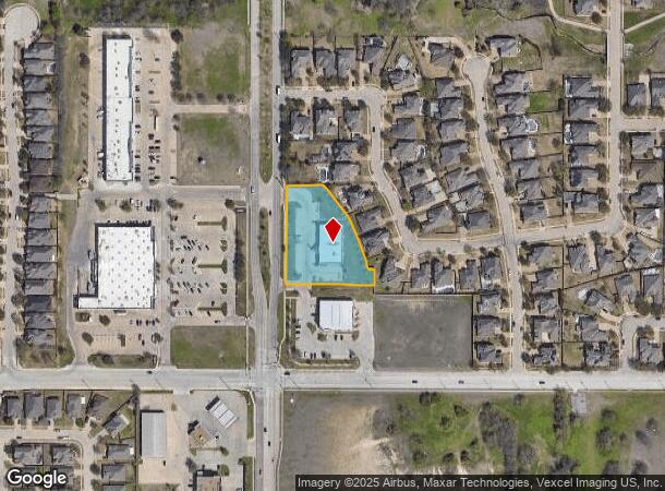  2131 Rufe Snow Dr, Keller, TX Parcel Map