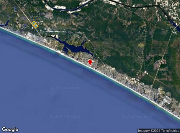  11285 Us Highway 98 E, Inlet Beach, FL Parcel Map