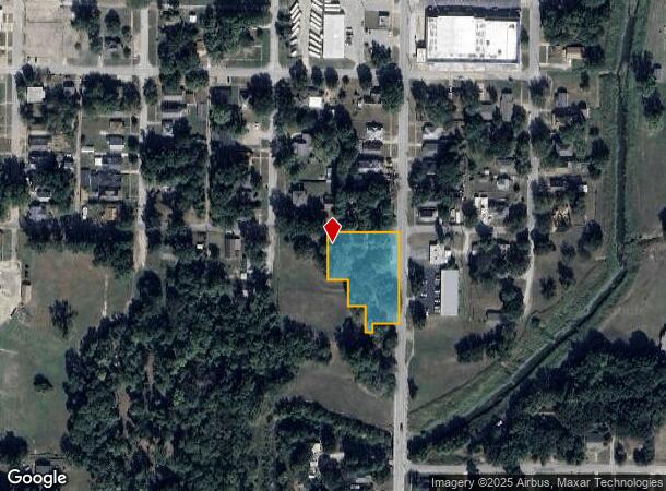  500 S Muskogee Ave, Okmulgee, OK Parcel Map