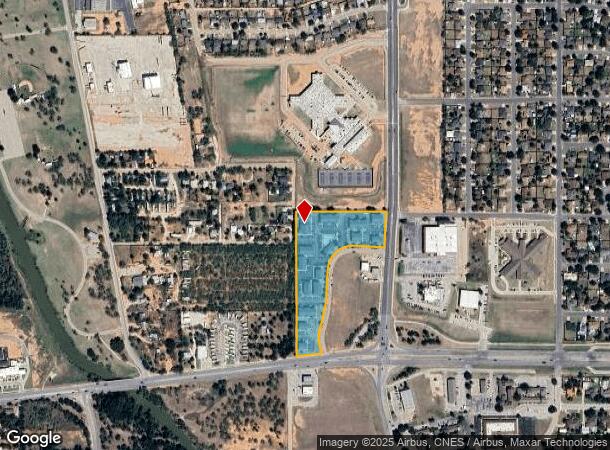 1000 Justice Way, Abilene, TX Parcel Map