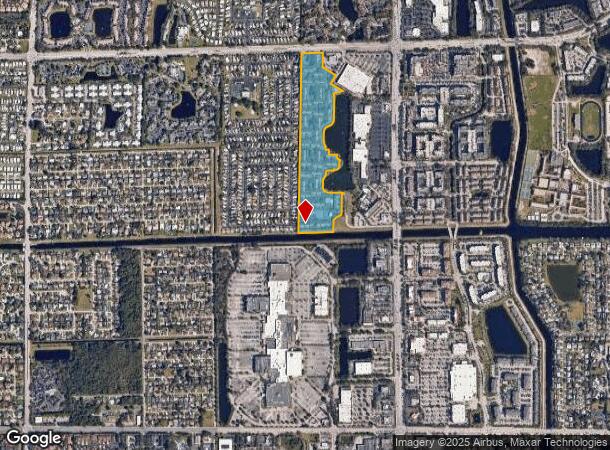  1001 S Broughton Sq, Boynton Beach, FL Parcel Map