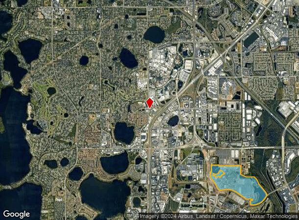  4700 W Sand Lake Rd, Orlando, FL Parcel Map