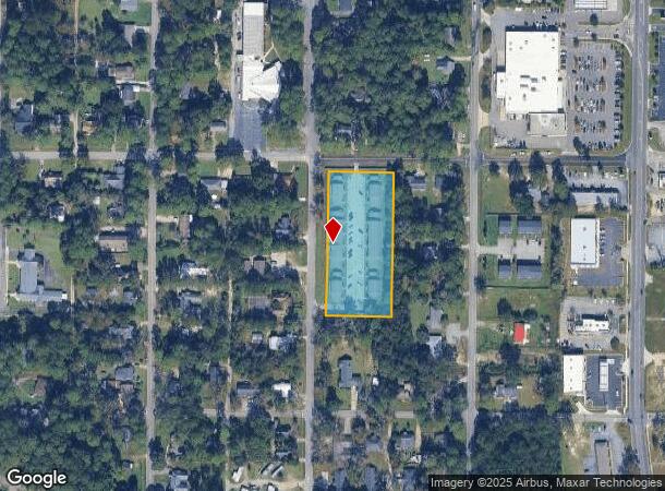 1621 Central Ave N, Tifton, GA Parcel Map