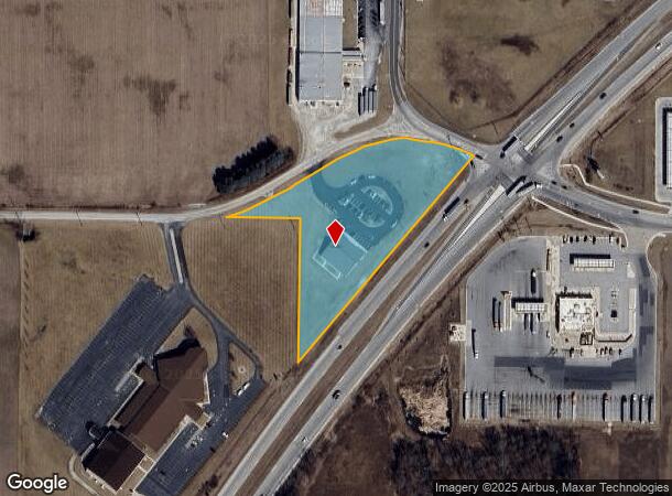 1415 Flaxmill Rd, Huntington, IN Parcel Map