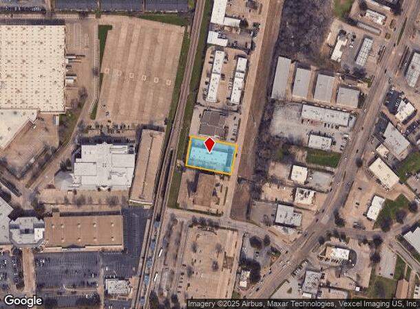 7015 Twin Hills Ave, Dallas, TX Parcel Map