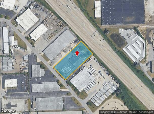  9801 Industrial Dr, Bridgeview, IL Parcel Map