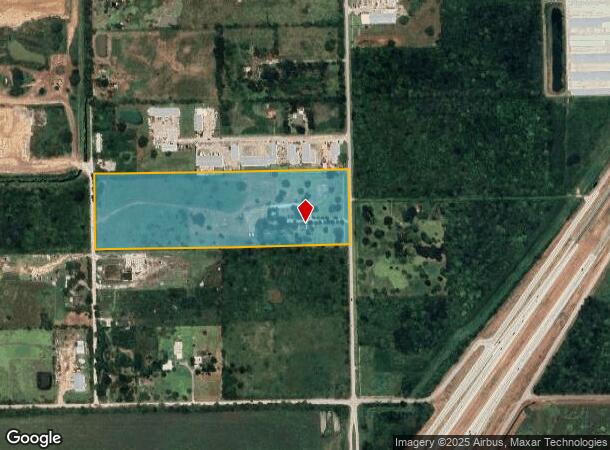  7710 Iowa Colony Blvd, Rosharon, TX Parcel Map