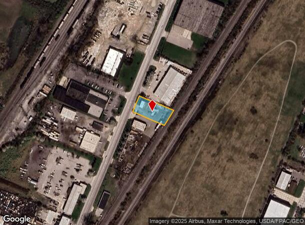 512 N Dixie Hwy, Monroe, MI Parcel Map