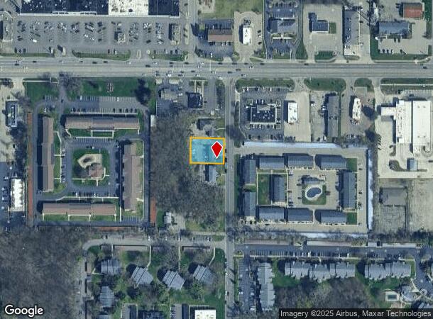  325 N Sage St, Kalamazoo, MI Parcel Map