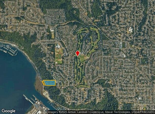  4409 Marine View Dr, Tacoma, WA Parcel Map