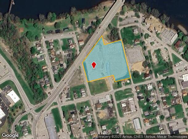  225 N 6Th St, Connellsville, PA Parcel Map