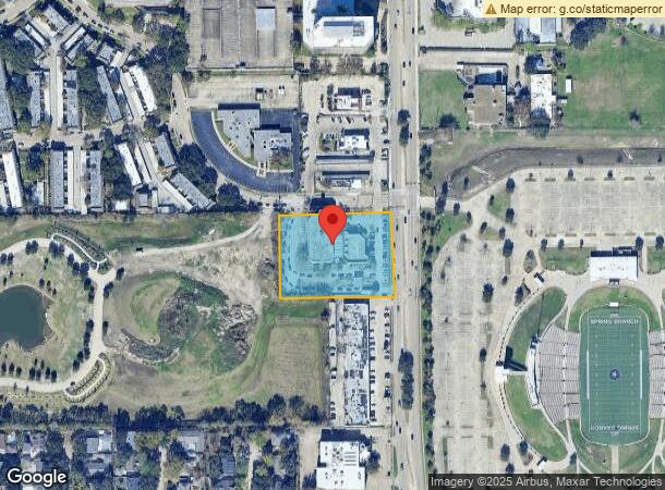  1035 Dairy Ashford Rd, Houston, TX Parcel Map