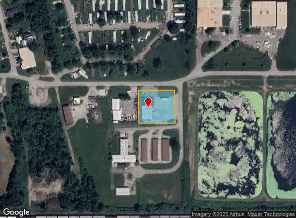 240 E Fourth St, Avilla, IN Parcel Map