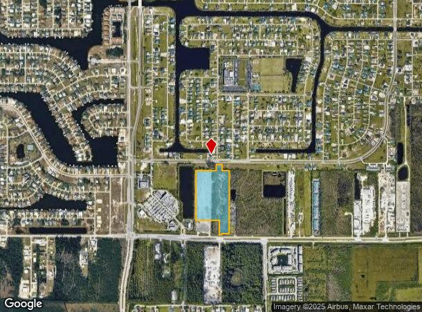 526 Sw 29Th Ave, Cape Coral, FL Parcel Map
