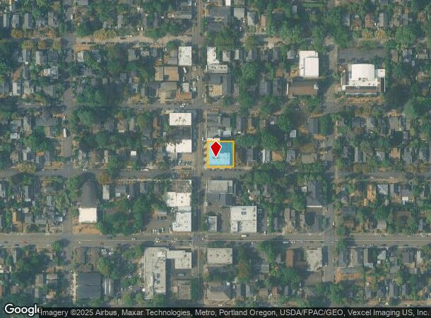  1313 Se Spokane St, Portland, OR Parcel Map