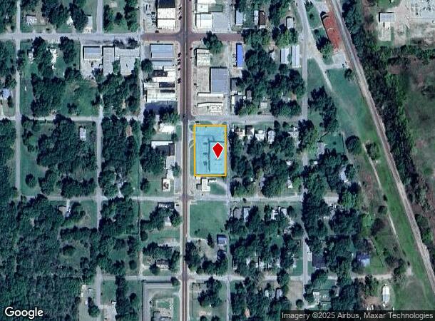  313 S Main St, Waurika, OK Parcel Map