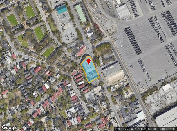 525 E Bay St, Charleston, SC Parcel Map