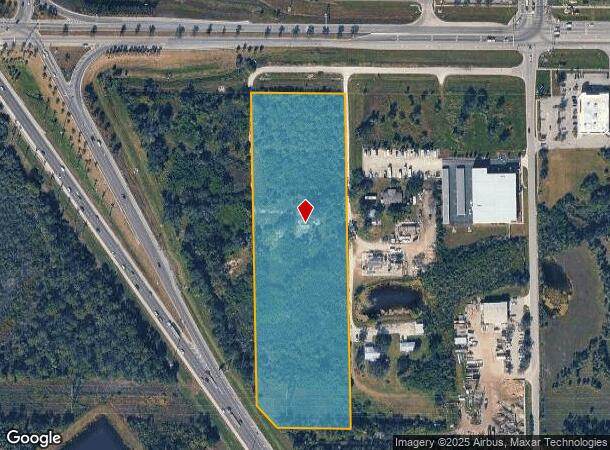 3490 Laurel Rd E, North Venice, FL Parcel Map