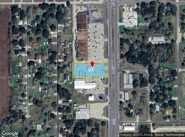 1360 State Highway 124, Winnie, TX Parcel Map