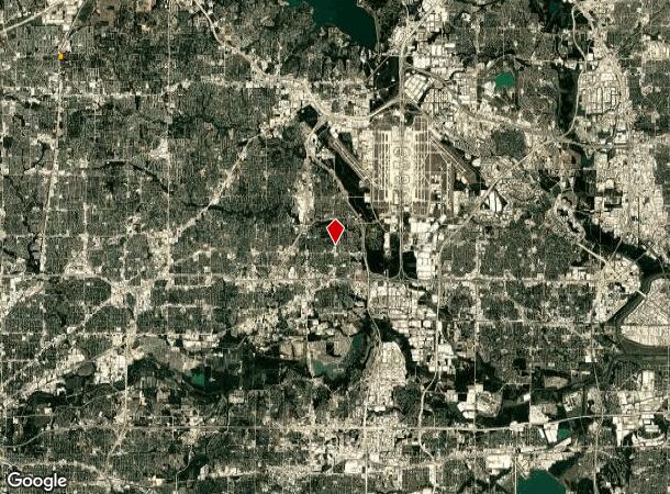  1200 N Main St, Euless, TX Parcel Map