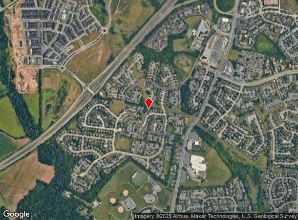  7430 Technology Way, Frederick, MD Parcel Map