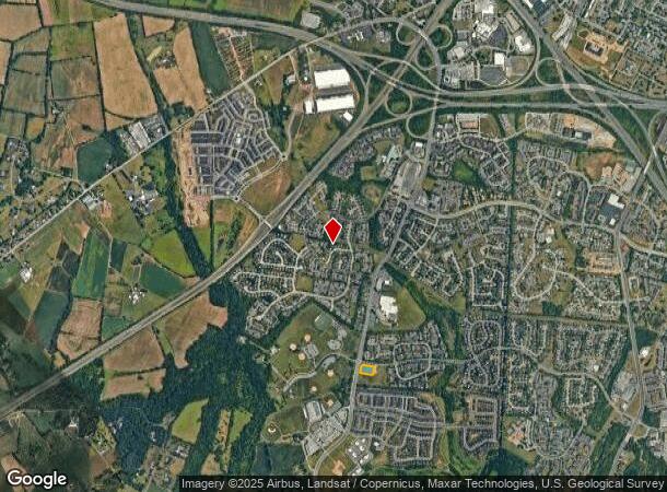  6459 Coporate Dr, Frederick, MD Parcel Map