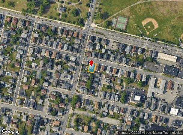  127 Oliver St, Fall River, MA Parcel Map