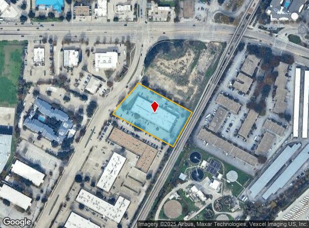  1001 S Sherman St, Richardson, TX Parcel Map