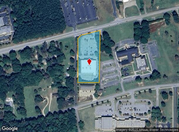  1313 W 3Rd St, Jackson, GA Parcel Map