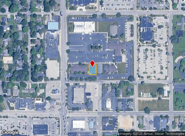  110 N Tillotson Ave, Muncie, IN Parcel Map
