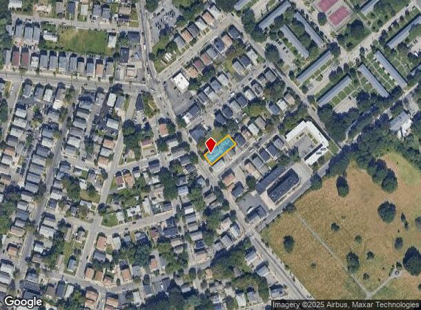 353 Douglas Ave, Providence, RI Parcel Map