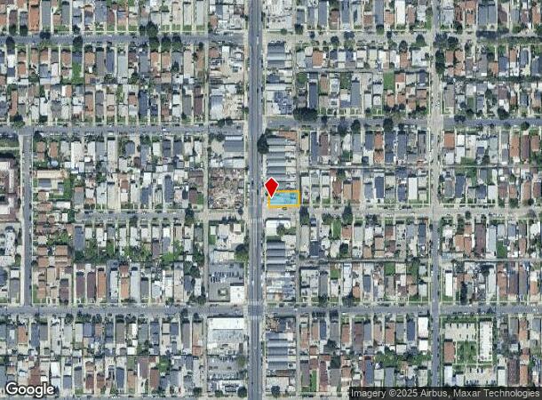  9422 S Main St, Los Angeles, CA Parcel Map