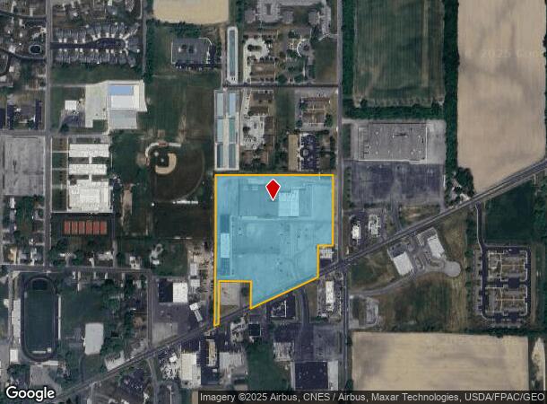 981 E Columbus St, Kenton, OH Parcel Map