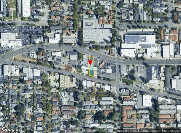  2094 E Foothill Blvd, Pasadena, CA Parcel Map