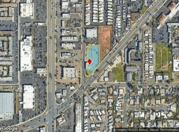  1324 E Main St, El Cajon, CA Parcel Map