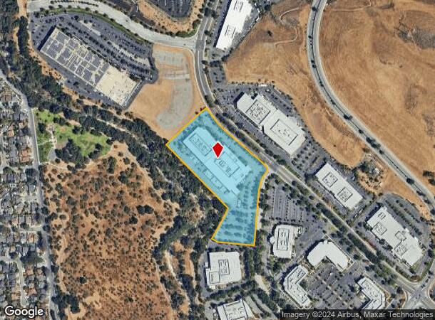  5521 Hellyer Ave, San Jose, CA Parcel Map