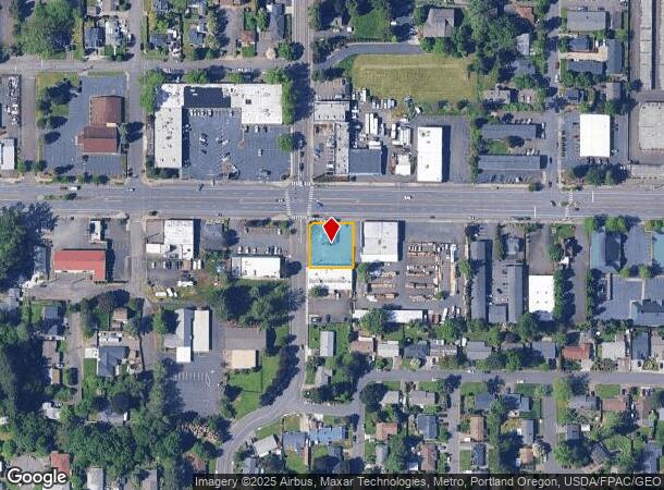  1030 E Powell Blvd, Gresham, OR Parcel Map